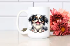 Funny Japanese Chin | Clipart Product Image 2