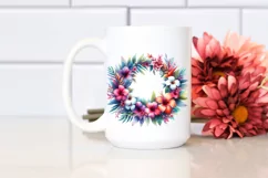 Vibrant Floral Wreath Hawaiian Flowers Product Image 2