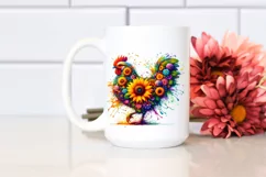 Abstract Watercolor Chicken, Transparent PNG Product Image 2