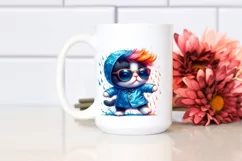 Cute Baby Cat Dancing PNG Product Image 2