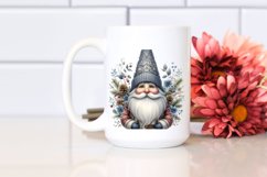 Detailed Watercolor Winter Gnome PNG Product Image 2