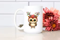 a Cute Watercolor Owl PNG Product Image 2