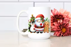 Peek-a-Boo Christmas Characters, PNG Product Image 2
