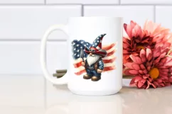 Patriotic Cowboy Gnome USA | Clipart Product Image 2
