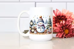 Snowman in Winter, High-Res PNG Product Image 2