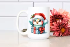 Expressive Baby Winter Parrot PNG Product Image 2