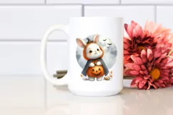 Digital Painting of Rabbit for Halloween, High-Res PNG Product Image 2