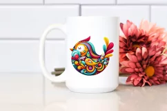Colorful Baby Macaw | Sublimation | Clipart Product Image 2