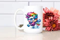 Chic Baby Unicorn, Transparent PNG Product Image 2