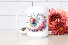Cute Fairy Flower Petals Wind Watercolor Product Image 2