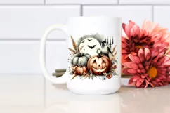 Vintage Haloween Jack-O'-Lantern PNG Product Image 2