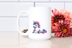 Magical Unicorn in Desert Scene, High-Res PNG Product Image 2