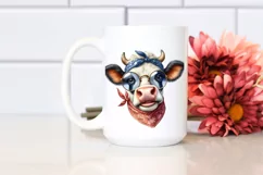 Cow Funny Big Eyes Large Goofy Smile Product Image 2
