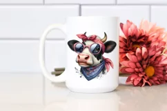 Cow Funny Big Eyes Large Goofy Smile Product Image 2