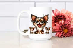 crazy Looking Chihuahua with Big Eyes | Clipart Product Image 2