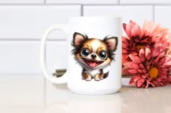 crazy Looking Chihuahua with Big Eyes | Clipart Product Image 2