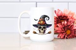 Funny Halloween Skull | Sublimation | Clipart Product Image 2