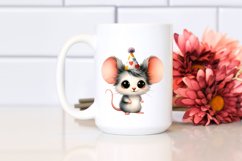 Cute Baby Mouse with Funny Haircut Product Image 2