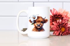 Colorful Smiling Cow Clipart Product Image 2