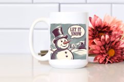 Let It Snow Christmas Png Product Image 2
