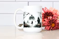 Vintage Haloween Undead PNG Product Image 2