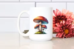 Shiny Mushroom PNG Product Image 2