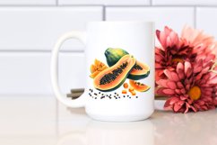 Colorful Papaya | Sublimation Clipart Product Image 2
