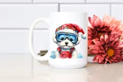 a Cute Watercolor Bichon Frise PNG Product Image 2