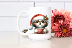 a Cute Watercolor Shih Tzu PNG Product Image 2