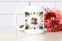 Colorful Pastel Christmas Gift PNG Product Image 2