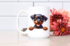 Funny Baby Doberman Pinscher | Sublimation | Clipart Product Image 2