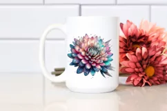 Detailed Chrysanthemum, High-Res PNG Product Image 2