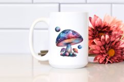 Colorful Magical Celestial Mushroom Watercolor Product Image 2
