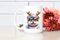 Expressive Baby Akita, High-Res PNG Product Image 2