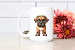 Funny Dog Wearing es | Sublimation | Clipart Product Image 2