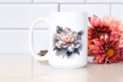 Shiny Gardenia Abstract | Sublimation | Clipart Product Image 2