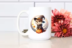 Cute Halloween Baby Otter PNG Product Image 2