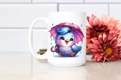 Excited Baby Macaw PNG Product Image 2