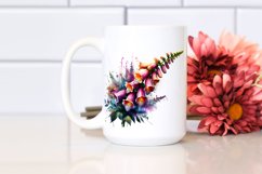 Abstract Shiny Like Material Foxglove Clipart Product Image 2