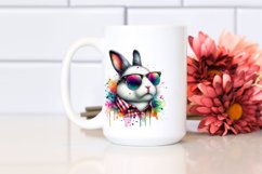 Colorful Rabbit | Quirky Style Clipart Product Image 2