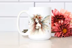 Watercolor Boho Fairy, Transparent PNG Product Image 2
