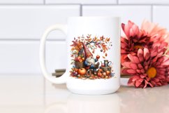 Vibrant Autumn Gnome PNG Product Image 2
