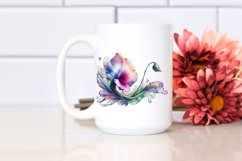 Artistic Sweet Pea | Sublimation | Clipart Product Image 2