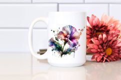 Artistic Sweet Pea | Sublimation | Clipart Product Image 2