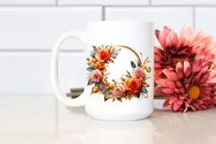 Abstract Summer Golden Roses PNG Product Image 2