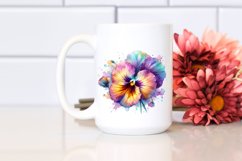 Vibrant Pansy in Pastel, Translucent PNG Product Image 2