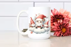Vintage Christmas Gnomes, Transparent PNG Product Image 2