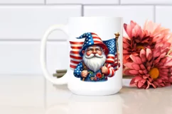 Detailed Patriotic Gnome | Clipart Product Image 2
