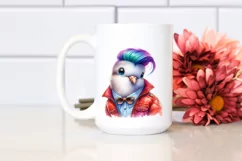 Happy Baby Dove Posing, High-Resolution PNG Product Image 2