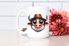 Happy Hat Ox Sublimation Clipart Product Image 2